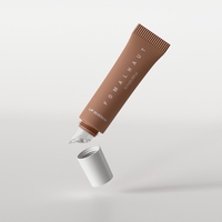 Tube cosmétique doux au toucher de 8 ml, 10 ml, 15 ml avec applicateur en silicone, tube pour baume à lèvres, tube pour brillant à lèvres, emballage