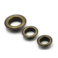 Aksesoris Tas 50 #   Ringlet Logam Datar Berukuran 12mm untuk Aksesoris Tas dan Pakaian
