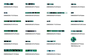IEC62133 <span class=keywords><strong>3</strong></span>,7 v 850 mah Elektronische produkte batterie lithium-ionen/li polymer/lipo batterie - Product Image 5