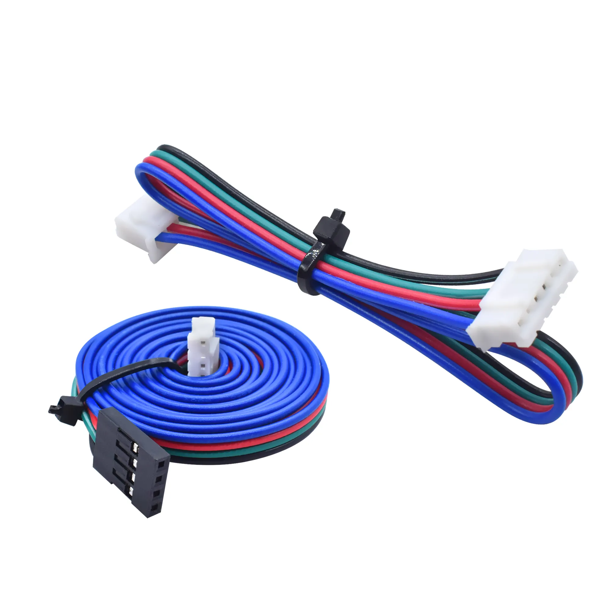 3D Printer Parts DuPont Line HX 2.54 4pin 15cm 20cm 50cm 100cm 150cm zu 6pin White Terminal Stepper Motor Cable For Stepper Motor