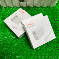 Adaptador de Corriente de Carga Rápida de 120W EU/US, 67W 33W con Cable Tipo C de 6A para Xiaomi, Precio de Fábrica