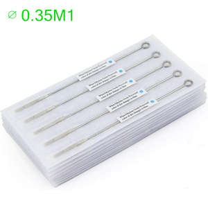 <span class=keywords><strong>Agujas</strong></span> <span class=keywords><strong>para</strong></span> Tatuaje DISCOVER DEVICE de 0.35mm, Aguja Convencional Plana Magnum - Product Image 2