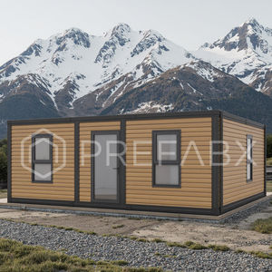 プレハブXハウス フリップライト グリーンハウス モダン防水ヴィラ アパート用 木製ログ構造 - Product Image 1