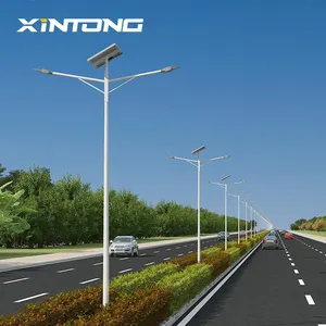 XINTONG Solar Street Light Ip65 Waterproof Solar Outdoor Light With Steel Pole