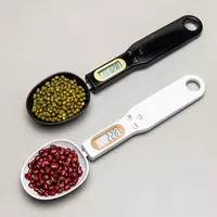 Balance de cuisine pour usage domestique 500g 300g 0.1g, balance électronique en grammes, affichage LCD, mesure du poids des aliments, cuillère-balance numérique