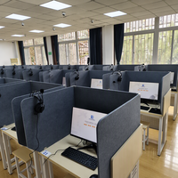 Équipement informatique tout-en-un pour salle d'examen standardisée, destiné aux examens informatisés scolaires et aux tests de compétence linguistique
