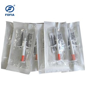 <span class=keywords><strong>New</strong></span> 1.5x7 mét RFID nhiệt độ tag FDX-B 134.2kHz bio-glass Microchip cho động vật Temp Sensor Mini chip transponder cho truy cập - Product Image 2