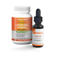 Lifepo4 – supplément de soins de santé, gouttes d'acide liposomique ascorbique de vitamine c en gros