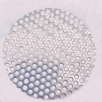 Écran perforé, panneau en acier inoxydable perforé, plaque en aluminium, plaque perforée, maille métallique ronde, grille de haut-parleur