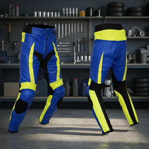 Pantalones de Cuero Premium Szuki Custom Fit – Protección Máxima para Motociclistas - Product Image 3