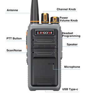Longcom Atacado LK-T85 Type-C Two-way Radio Clone Frequency Profissional UHF Radio Intercom Sem Fio Dual <span class=keywords><strong>Walkie</strong></span> <span class=keywords><strong>Talkie</strong></span>
