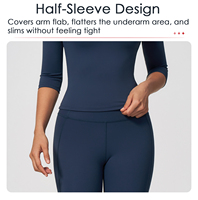 Haut de yoga à manches courtes pour le sport, marque privée, taille ajustée, haute élasticité, idéal pour le Pilates et l'entraînement, crop top fitness