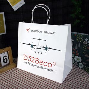 Printing Brown Kraft Paper Bag With Twisted String Handle Custom Paper Shop Bags With Your Own Logo - Product Image 4