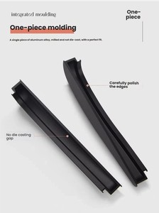 Recessed Hidden Pull Handle Aluminum Inset Handle for Wardrobe Cabinet &amp; Storage <strong>Doors</strong> - Product Image 6