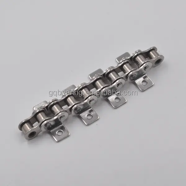 60SS Stainless Steel Roller Chain with K1 Attachment