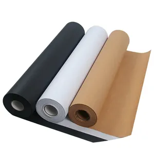 High Quality Oem Factory Wholesale Custom Wrapping Brown Kraft Paper Roll Color Kraft Paper Roll