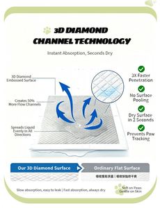 Strong Thickened Absorption Pet Diaper Training Urinal Pads Dog <b>Puppy</b> Supplies Disposable Dog Training Equipment Pet <b>Mats</b> Pads - Product Image 2