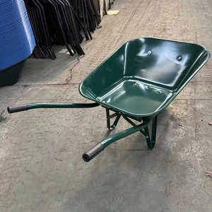 Carretilla de construcción china de servicio pesado WB6400 Carro de mano de hierro y metal con rueda de mano cómoda - Product Image 4