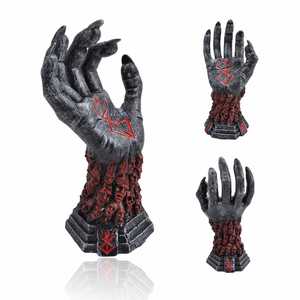 Creepy Resin Hand Sculpture Halloween Decor Violent Style Handmade Crafts <b>Bookshelf</b> Desktop Home <b>Office</b> Decoration - Product Image 1