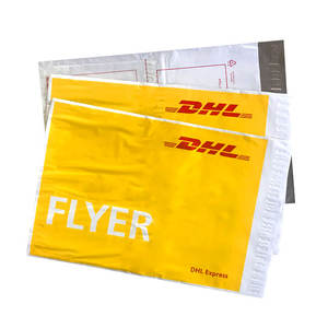 Почтовые пакеты для почтовых отправлений DHL на заказ, Пластиковые курьерские пакеты для почтовых отправлений, упаковочные пакеты для почтовых отправлений с карманом - Product Image 4