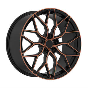 <span class=keywords><strong>Llantas</strong></span> de coche forjadas monobloque con pintura dorada, <span class=keywords><strong>llantas</strong></span> de 21 pulgadas, 5 agujeros, 5x120 - Product Image 1