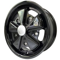 Jantes en alliage classiques vintage 17x7.0, polies miroir, 5x130, à déport profond, pour Fuchs Wheel, Old Beetle, voitures classiques