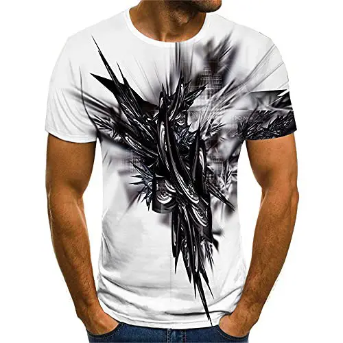 Mens Casual Slim Fit Basic Short Sleeve Lightweight Fashion T-Shirt men's shirts new t shirts custom printing