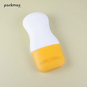Bouteille de massage à rouleau en silicone texturé 100 ml – Emballage vide en PE pour gel musculaire et lotion corporelle, Contenant cosmétique - Product Image 2
