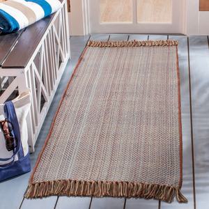 Zenginlik taban OEM Boho yıkanabilir geri dönüşümlü pamuk kilim püsküllü dokuma alan kilim Entryway oturma odası için mutfak paspasları halılar - Product Image 5
