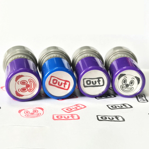 Oferta Especial: Mini Sellos de Juguete para Niños, Sellos Flash de Plástico Fotosensibles con Diseños de Payaso y Otros para Uso en Oficina, Escuela y Manualidades - Product Image 1