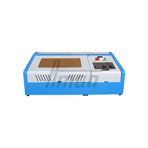 Máquina de Corte y Grabado Láser de CO2 para Uso Doméstico, Refrigeración por Agua, Fácil de Usar, Compatible con Formatos DST/PLT/DXF, Acrílico, Plástico, Madera - Product Image 1
