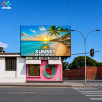 Écran LED extérieur RAYBO P10 grand format pour la publicité, grand écran numérique IP65, panneau LED extérieur, panneau d'affichage LED de rue