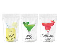 Emballage pour boisson liquide, pochette imprimée en couleur, sac pour vin, Cocktail, avec impression de gravité, Recyclable