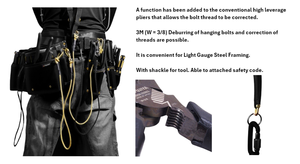 คีมเหล็กคีมหนีบมือคีมตัดเหล็กสำหรับทำโครง - Product Image 3