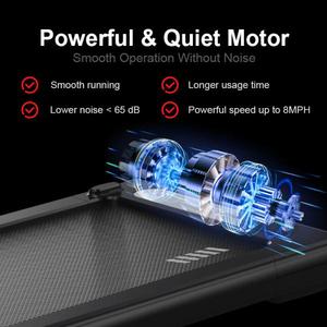 Factory Wholesale Home 2.0HP LED Screen Indoor Running <b>Machine</b> Vibration <b>Walking</b> Pad - Product Image 4