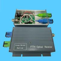 Mini Receptor Óptico FTTH WDM 1550nm, Receptor Óptico CATV, Mini Nodo YT-8684-AL para Red GPON EPON