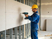 Papan Dinding Interior MGO 1220x2440mm 9mm 12mm untuk Partisi Rangka Baja Ringan Tahan Api Grosir Pabrik Panel