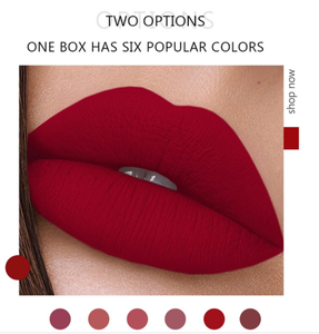 <span class=keywords><strong>HANDAIYAN</strong></span> mujeres cosmético crema hidratante Natural resistente al agua de maquillaje brillo de labios lápiz labial conjunto - Product Image 3
