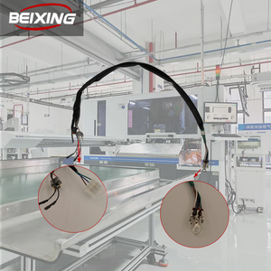 自動車OEMワイヤーハーネスケーブルアセンブリメーカー PVC絶縁 カスタマイズ可能な長さ 12V定格 裸銅導体 - Product Image 2