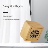 Altavoz Portátil de Madera A1, Mini Altavoz Potente para Cine en Casa, Altavoz/Subwoofer de Escritorio, Regalo Decorativo