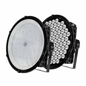 CE RoHs认可的发光二极管圆形体育场灯400W 600W 1000W用于足球场健身房室外照明