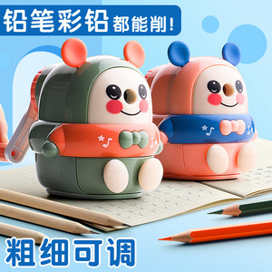 Sacapuntas Manual Dingbang con Diseño de Animal, Sacapuntas de Plástico para Niños, Diseño de Oso de Dibujos Animados - Product Image 3