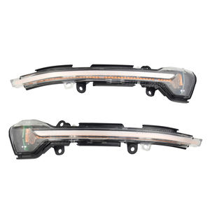 Cristal de Indicador de Espejo con Luz LED de Señal de Giro Dinámica para <span class=keywords><strong>Seat</strong></span> León III 5F ST <span class=keywords><strong>FR</strong></span> Cupra <span class=keywords><strong>Arona</strong></span> KJ7 Ibiza 6F 2013-2019 - Product Image 1