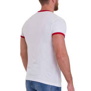 Yihao venta superior para el arco iris de manga corta a <span class=keywords><strong>rayas</strong></span> Deporte <span class=keywords><strong>Camiseta</strong></span> - Product Image 3