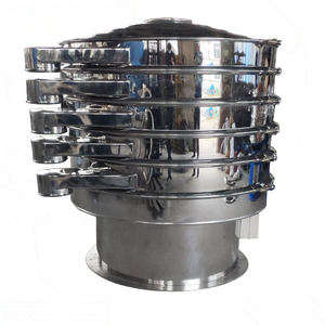 Tamiseur vibrant rond de qualité alimentaire pour farine, machine de tamisage pour la transformation alimentaire, neuf - Product Image 1