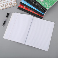Cahier de notes scolaires américain B5 200 pages Cahier de composition marbré Papeterie Cahiers