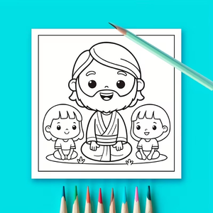 Pagine <span class=keywords><strong>da</strong></span> <span class=keywords><strong>colorare</strong></span> della Bibbia cristiana <span class=keywords><strong>per</strong></span> bambini - Libro di attività religiose con storie bibliche <span class=keywords><strong>per</strong></span> la scuola domenicale, la scuola a casa e il tempo di preghiera - Product Image 2