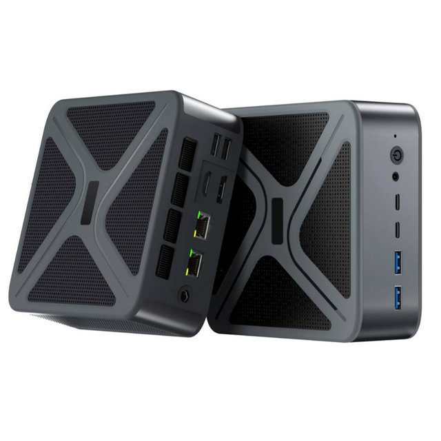2027 Newest OEM AI Gaming Mini PC GH8 AMD Ryzen 9 8945HS 5.2GHz Max Turbo Frequency Thunderbolt 4 Support Four Screen Display PC