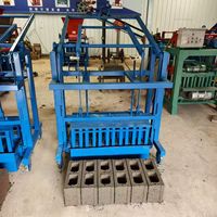 Machine de fabrication de briques manuelle Béton solide 6 pièces 6 pouces Pas d'électricité