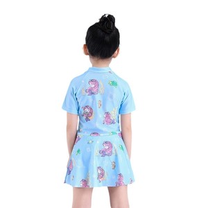 Traje de baño de una pieza para niñas, de secado rápido, UPF 30, estilo princesa de verano, para nadar y practicar deportes acuáticos - Product Image 5